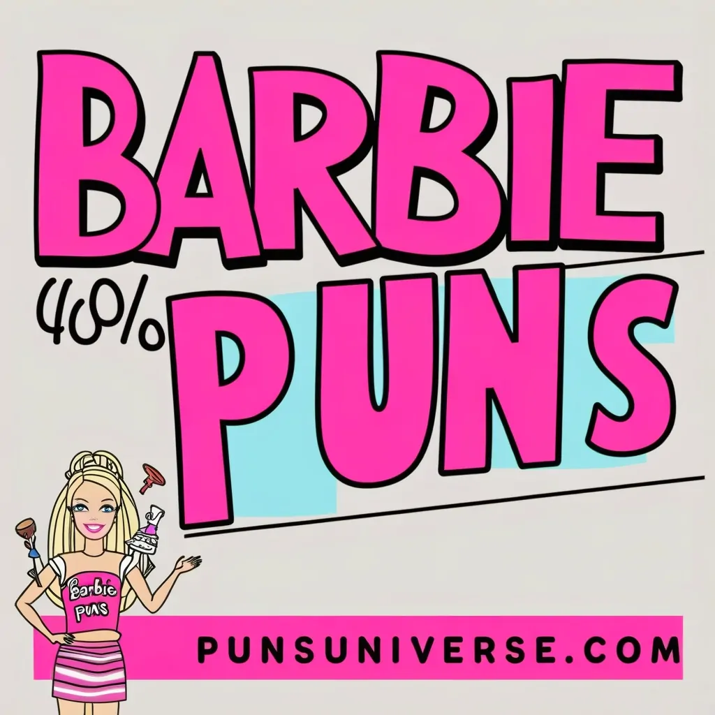 120+ Barbie Puns: Glamour and Giggles Galore - Punsuniverse