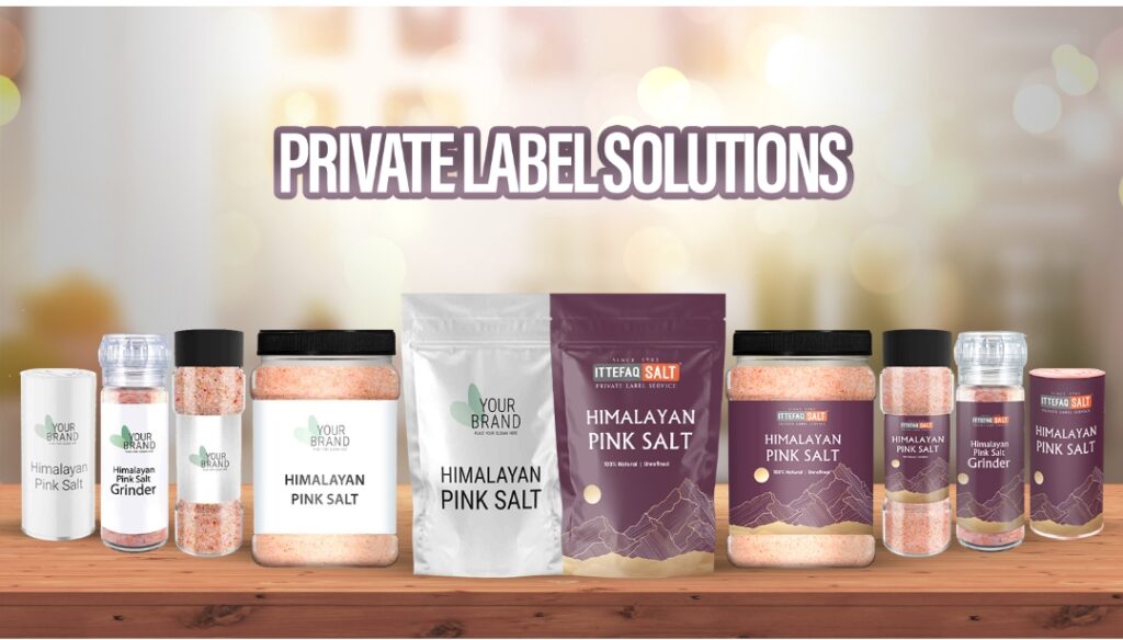 Himalayan Pink Salt Private Labeling