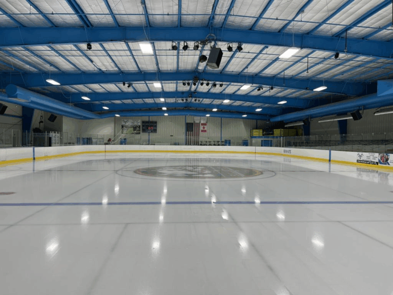 ice hockey rink