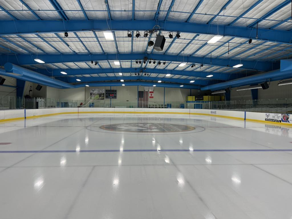 ice hockey rink