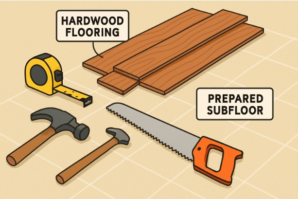 Hardwood Floor Installation