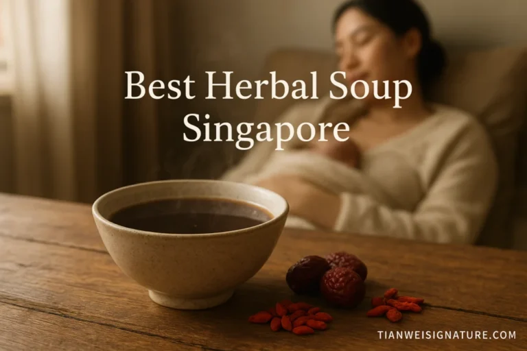 Confinement Herbal Soup